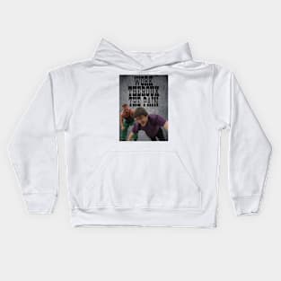 Work THEROUX The Pain - Louis Theroux Gym Edition Kids Hoodie